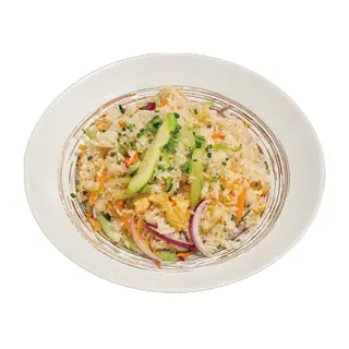 Arroz frito vegetal