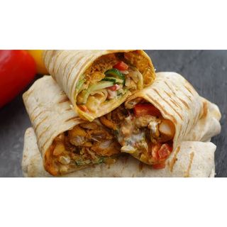 Coriander Chicken Wrap
