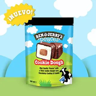 Ben & Jerry's Cookie Dough Peaces 10 X 16 ml