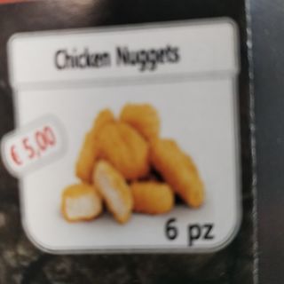 Chicken nuggets - 6 pezzi