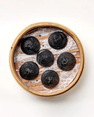 Truflowe Xiao Long Bao z Krewetką