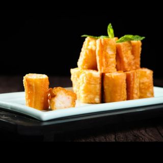 Gamberetti In Pasta Fritta（油条炸虾滑）