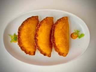 Rissóis de Berbigão