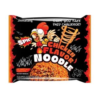 Fideos instantáneos con sabor a pollo picante Jinmailang (140 gr)
