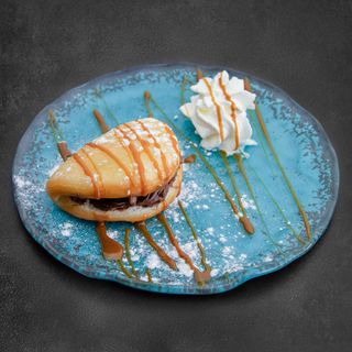 BAO FRITO CON NUTELLA