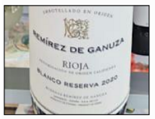 Vino Blanco Remírez De Ganuza Reserva 2020 (750 Ml.)