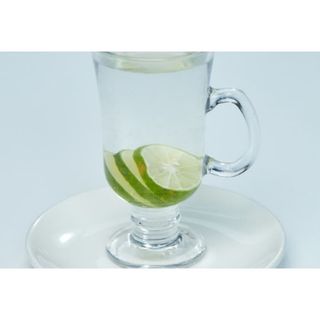 Hot Water With Lemon Slice