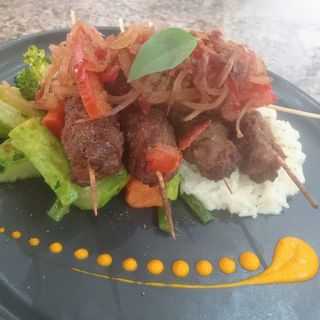 Plat Brochette Viande hachée 