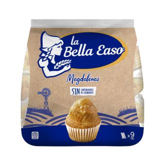 Magdalenas Redondas La Bella Easo 10 Ud.