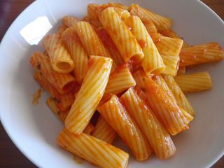 Macarrones amatriciana