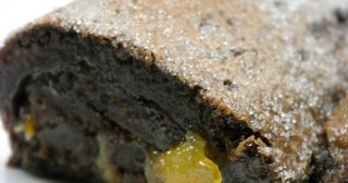 Torta laranja e Alfarroba