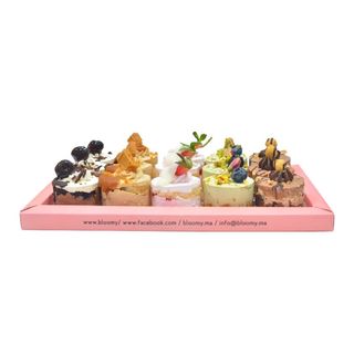 Plateau Mini Cakes Spring (15 pièces)