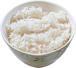 Arroz blanco al vapor