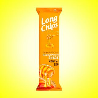 Чіпси Long Chips 75г Зі Смаком Барбекю Мед