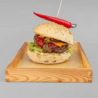 Burger Red chilli pepper