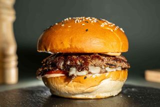 Blue Cheese Smashed Burger