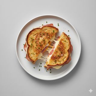 Toast prosciutto e formaggio