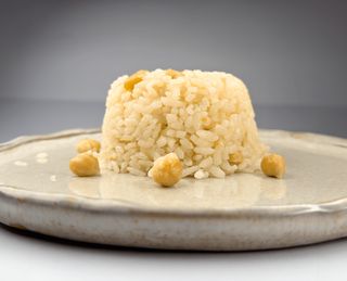 Arroz Blanco con Garbanzos