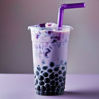 Taro Milk Boba Tea