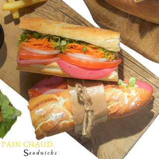 Sandwich Charcuterie Pain Chaud