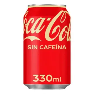 Coca-Cola Sin Cafeína 330ml Lata