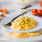 Бъркани яйца с билково хлебче (250г)