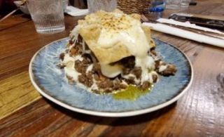 LASAÑA  DE VACA CON BECHAMEL