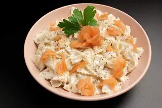 Farfallette al salmone