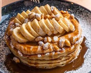 Panquecas de Manteiga de Amendoim