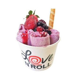 Gelado de Frutas Vermelhas