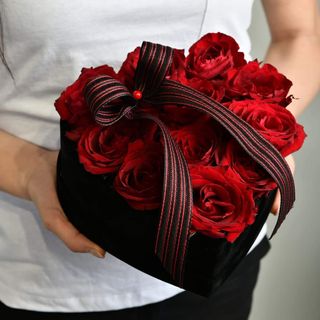 Mini srce od crvenih ruža