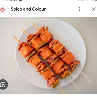 Pollo Tikka Con Queso