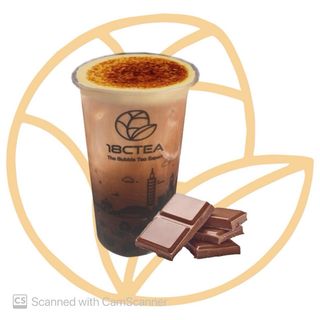 Creme chocolate milk tea