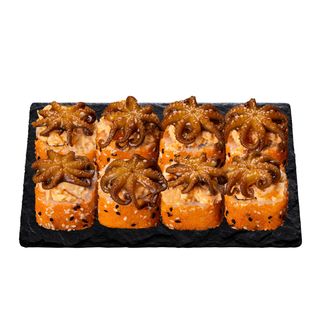 Рол з восьминогом і креветкою-спайсі (375г)