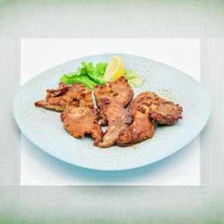 Свински дроб пържен (300г)