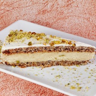 Tarta ricotta y pistacho 