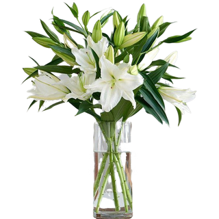 Bouquet orientali bianchi