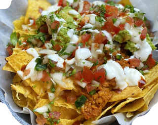 Nachos con pulled pork