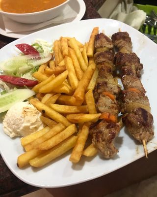 Teleći ražnjići mala porcija