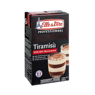 Semipreparat tiramisu Elle&Vire 1L