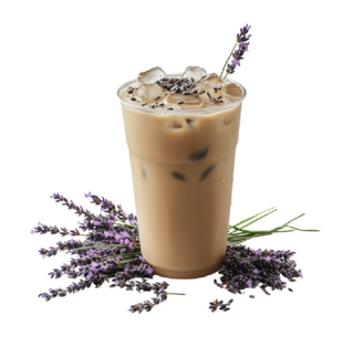 Iced Coffe cu lavandă