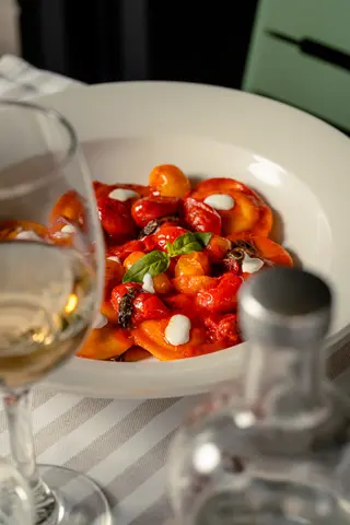 Ravioli di burrata