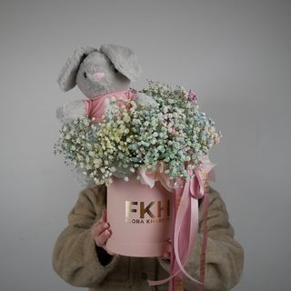 гіпсофіла в боксі з іграшкою