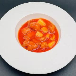 80. Pollo in agrodolce