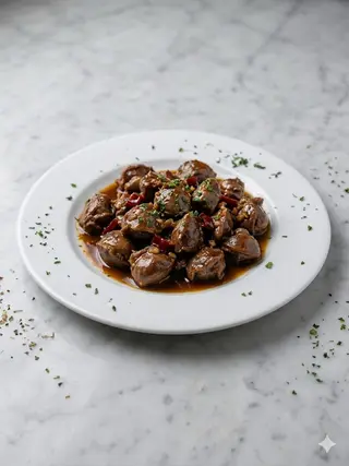 Mollejas De Pollo Al Jerez