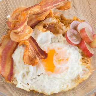 Migas a la Pastora con Torreznitos