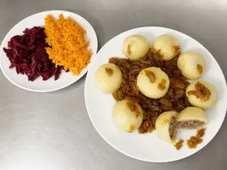Pyzy z mięsem