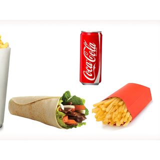 N.2-Piadina kebab , patatine , lattina menu