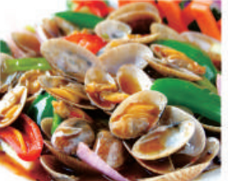 73 Vongole saltato in salsa piccante