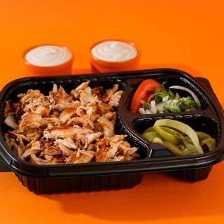 plato shawerma pollo casero kapsalon